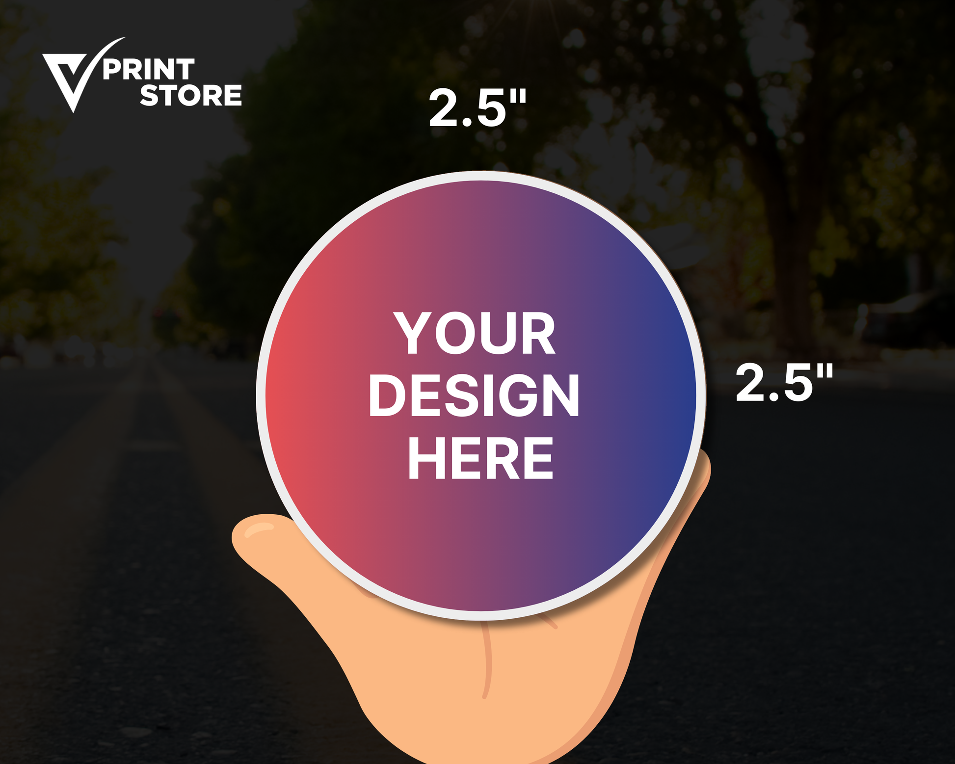 Vinyl Stickers (Multiple Sizes Avail.)